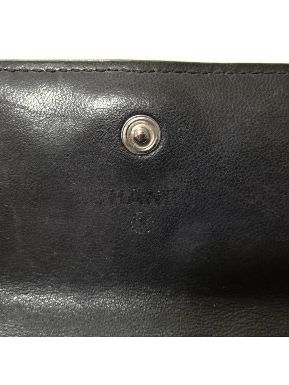 Chanel Lambskin Quilted Wallet Black Silver - Picture 5 of 6
